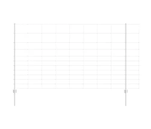 Žogu Stabi 22 Gab. U-Kanāls 140 Cm Galvanizēts Tērauds Vidaxl