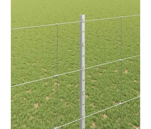 Tvora Su Stulpais Sidabro 1,5 X 25 M Plienas