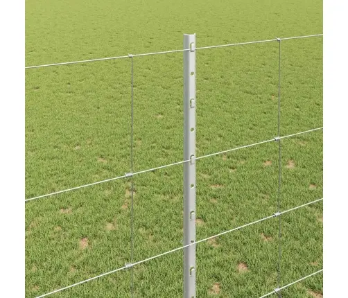 Žogu Stabi 22 Gab. U-Kanāls 150 Cm Galvanizētā Tērauda Vidaxl