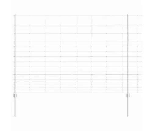 Žogu Stabi 22 Gab. U-Kanāls 150 Cm Galvanizētā Tērauda Vidaxl