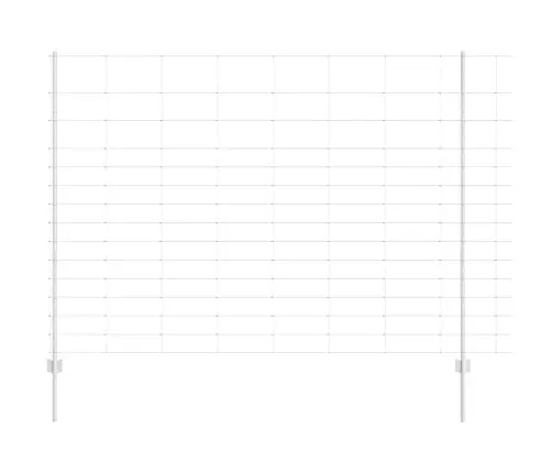 Tvora Su Stulpais Sidabro 1,6 X 25 M Plienas