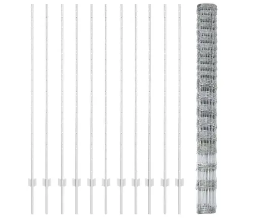 Žogu Stabi 22 Gab. U-Kanāls 160 Cm Galvanizēts Tērauds Vidaxl Žogu Stabi 22 Gab. U-Kanāls 160 Cm Galvanizēts Tērauds Vidaxl