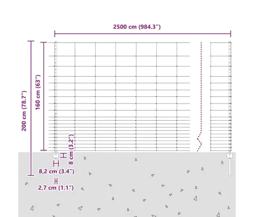 Žogu Stabi 22 Gab. U-Kanāls 160 Cm Galvanizēts Tērauds Vidaxl Žogu Stabi 22 Gab. U-Kanāls 160 Cm Galvanizēts Tērauds Vidaxl