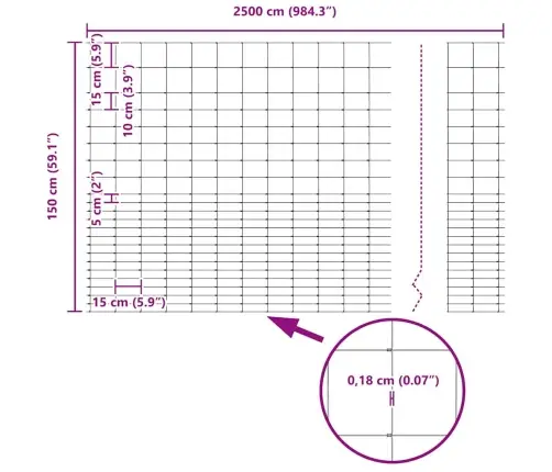 Žoga Stabi 22 Gab U-Kanāls 160 Cm Cinkots Tērauds Vidaxl