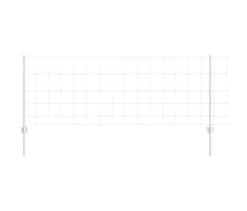 Tvora Su Stulpais Sidabro 0,8 X 50 M Plienas