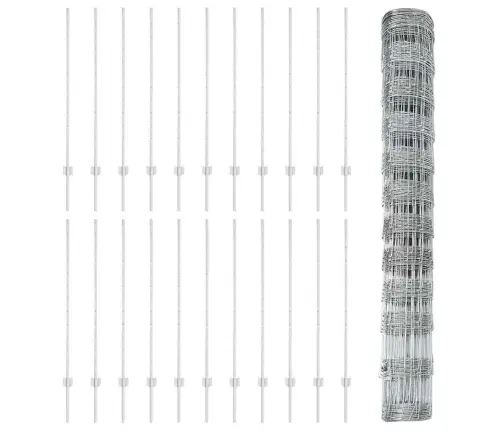 Žoga Stabi 22 Gab. U-Kanāls 120 Cm Cinkots Tērauds Vidaxl