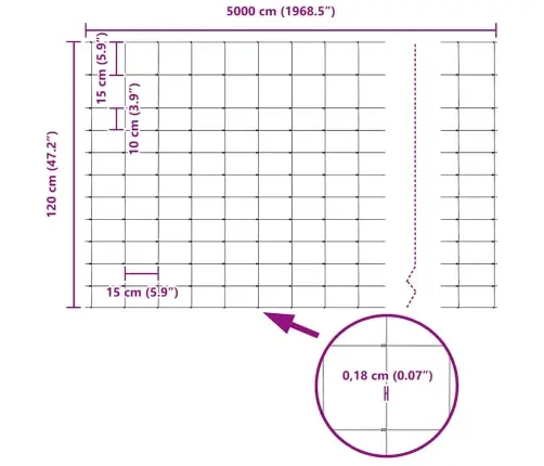 Žoga Stabi 22 Gab. U-Kanāls 120 Cm Cinkots Tērauds Vidaxl