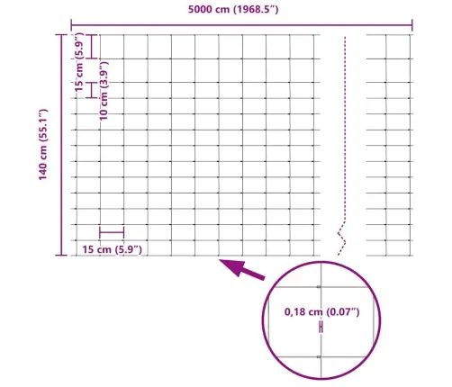 Žogu Stabi 22 Gab U-Kanāls 140 Cm Cinkots Tērauds Vidaxl