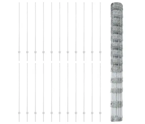 Žogu Balsti 22 Gab U-Kanāls 150 Cm Cinkots Tērauds Vidaxl
