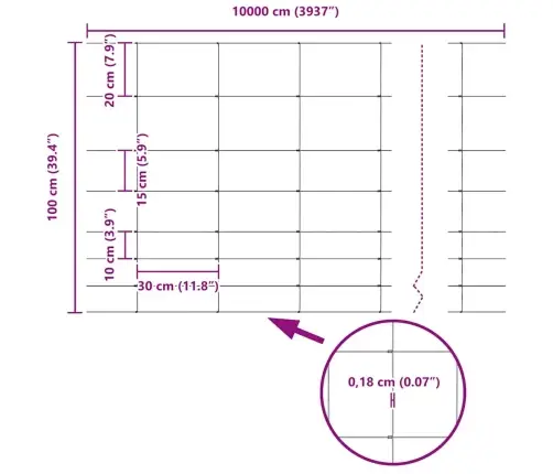 Aed Koos Postidega Hõbedane 1 X 100 M Teras