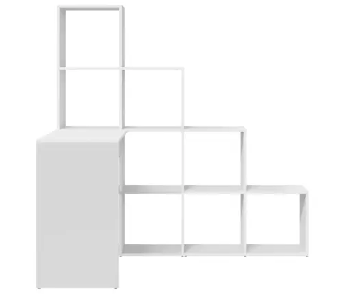 Kampinis Rašomasis Stalas Balta 101,5 X 149,5 X 149,5 Cm