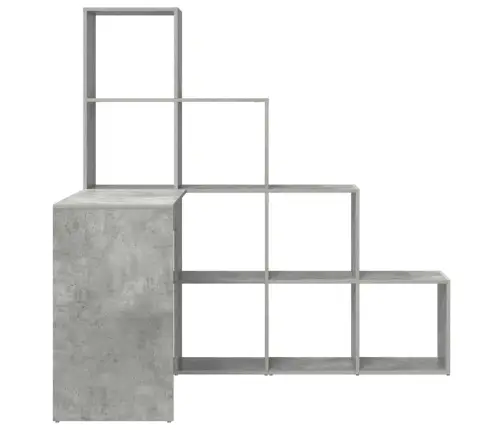 Stūra Rakstāmgalds Betona Pelēka 101.5 X 149.5 X 149.5 Cm Vidaxl