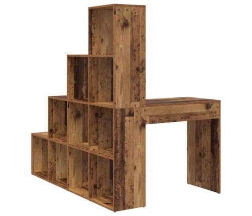 Stūra Rakstāmgalds Vecs Koks 101.5 X 149.5 X 149.5 Cm Vidaxl