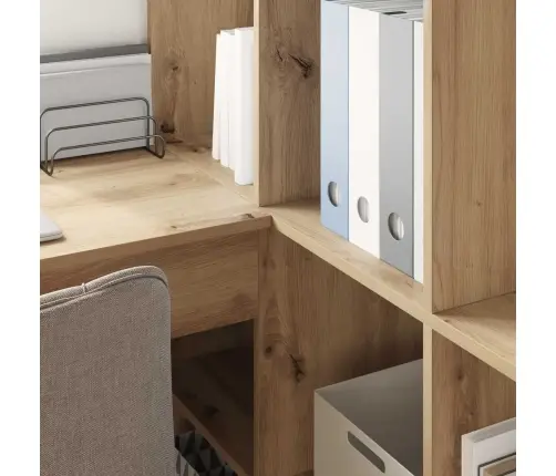 Stūra Rakstāmgalds Amatnieku Ozola 101.5 X 149.5 X 149.5 Cm Vidaxl