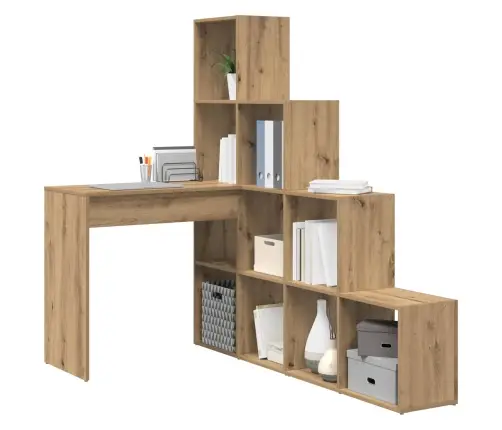 Stūra Rakstāmgalds Amatnieku Ozola 101.5 X 149.5 X 149.5 Cm Vidaxl