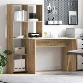 Galds Sonomas Ozola 138.5 X 55 X 143 Cm Inženierijas Koks Vidaxl