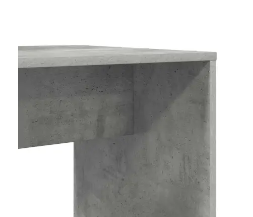 Galds Betona Pelēka 138.5 X 55 X 143 Cm Inženierijas Koks Vidaxl