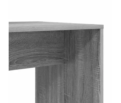 Galds Ar Plauktu Ar Uzglabāšanu Pelēka Sonomas Ozola 138.5 X 55 X 143 Cm Vidaxl Galds Ar Plauktu Ar Uzglabāšanu Pelēka Sonomas Ozola 138.5 X 55 X 143 Cm Vidaxl