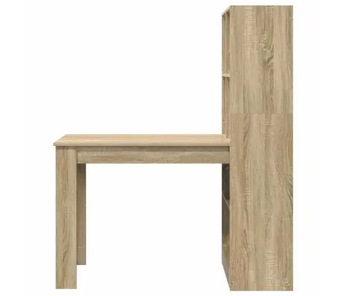 Stalas Sonoma Ąžuolas 122 X 67 X 145 Cm Apdirbta Mediena