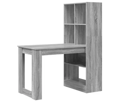 Stalas Pilkas Sonoma 122 X 67 X 145 Cm Apdirbta Mediena