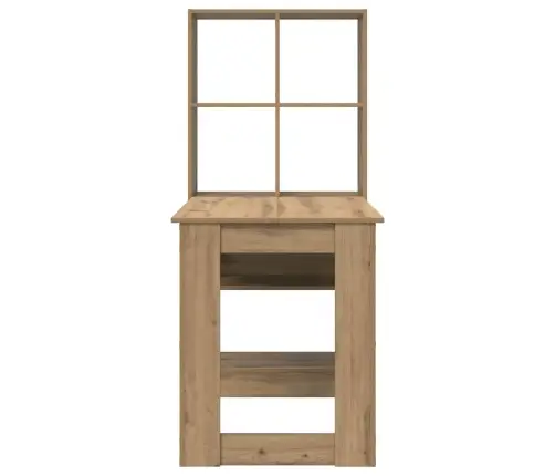 Galds Ar Plauktu Ar Uzglabāšanu Amatnieku Ozola 122 X 67 X 145 Cm Vidaxl Galds Ar Plauktu Ar Uzglabāšanu Amatnieku Ozola 122 X 67 X 145 Cm Vidaxl