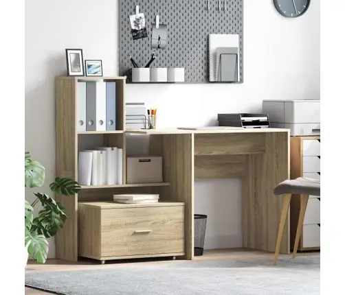 Laud Sahtliga Sonoma Tamm 131.5 X 50 X 106.5 Cm Tehispuit