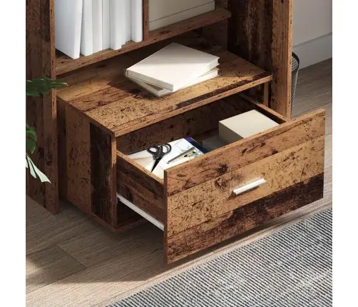 Galds Vecs Koks 131.5 X 50 X 106.5 Cm Inženierijas Koks Vidaxl