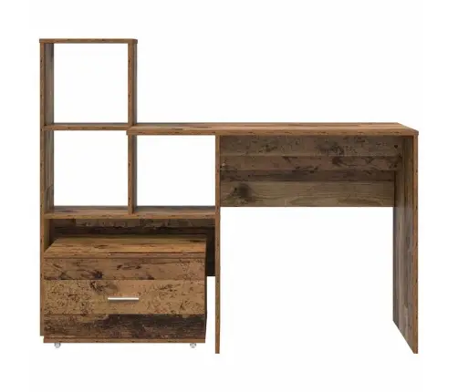 Galds Vecs Koks 131.5 X 50 X 106.5 Cm Inženierijas Koks Vidaxl