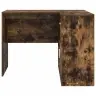 Stūra Galds Dūmots Ozolkoks 102X88X75 Cm Inženierijas Koks Vidaxl