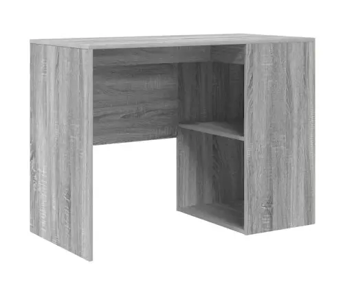 Kampinis Rašomasis Stalas Pilka Sonoma Ąžuolo 102 X 50 X 75 Cm