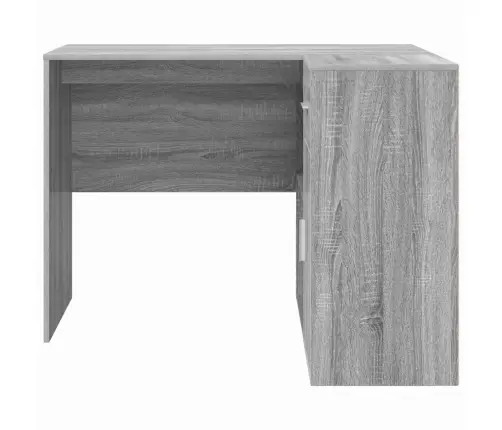 Kampinis Rašomasis Stalas Pilka Sonoma Ąžuolo 102 X 50 X 75 Cm