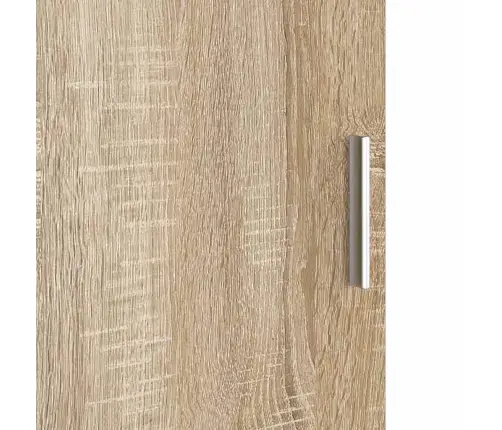 Galds Ar Uzglabāšanu 2 Pcs Sonoma Ozols 78.5 X 37 X 154.5 Cm Vidaxl