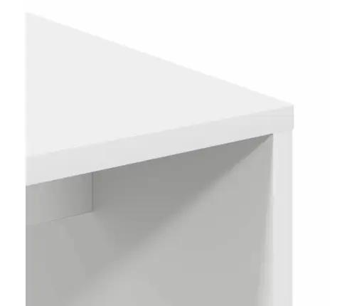 Galds Ar Uzglabāšanu Ar Plauktu 2 Pcs Balts 102 X 50 X 124 Cm Vidaxl