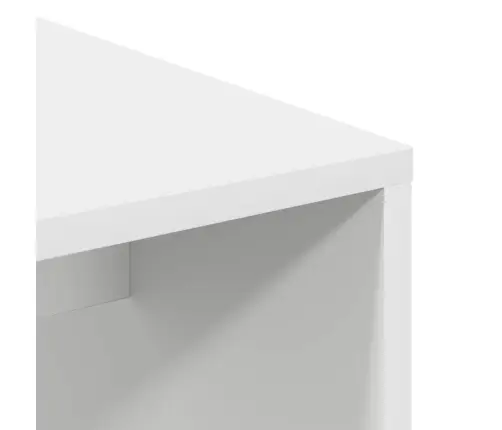 Galds Ar Uzglabāšanu Ar Plauktu 2 Pcs Balts 102 X 50 X 124 Cm Vidaxl