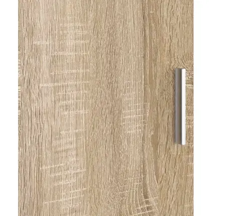 Galds Ar Uzglabāšanu 2 Pcs Sonoma Ozols 102 X 50 X 124 Cm Vidaxl