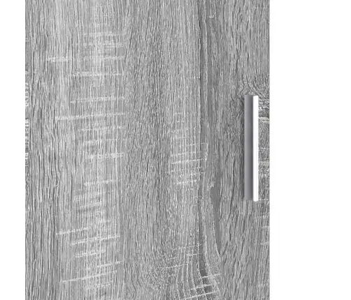 Laud Koos Hoiuruumiga Riiuliga 2 Pcs Hall Sonoma Tehispuit