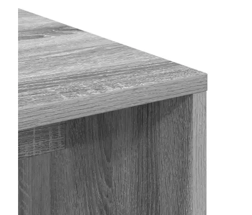 Laud Koos Hoiuruumiga Riiuliga 2 Pcs Hall Sonoma Tehispuit