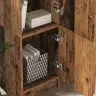 Galds Ar Uzglabāšanu 2 Pcs Vecs Koks 102 X 50 X 124 Cm Vidaxl