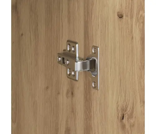Galds Ar Uzglabāšanu 2 Pcs Amatnieku Ozola 102 X 50 X 124 Cm Vidaxl