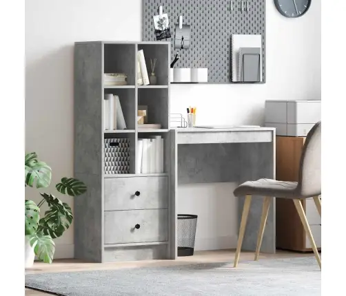 Laud Sahtliga 2 Pcs Betoonhall