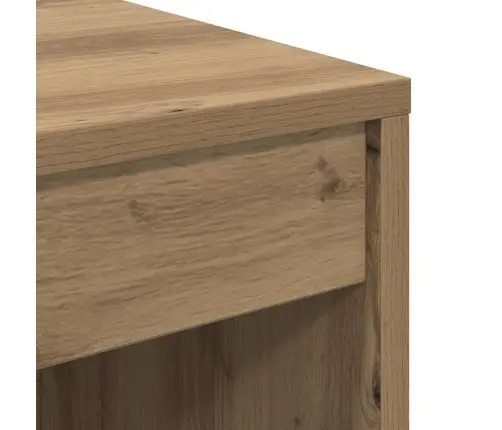 Stalas Su Saugojimo Vieta 2 Pcs Artisano Ąžuolo 70 X 40 X 76 Cm