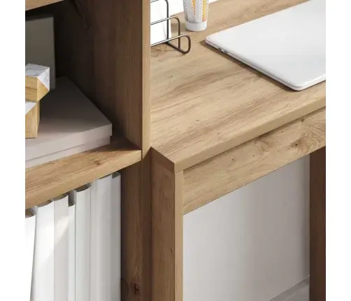 Stalas Su Saugojimo Vieta 2 Pcs Artisano Ąžuolo 70 X 40 X 76 Cm