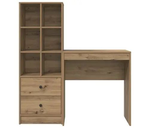Galds Ar Uzglabāšanu Artisan Ozols Inženierijas Koks Vidaxl