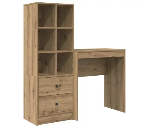 Galds Ar Uzglabāšanu Artisan Ozols Inženierijas Koks Vidaxl
