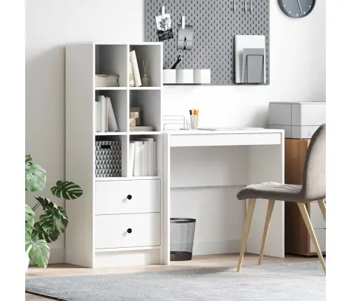 Laud Sahtliga 2 Pcs Valge