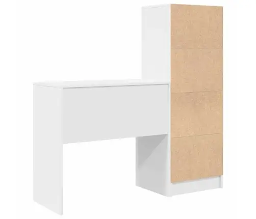 Laud Sahtliga 2 Pcs Valge