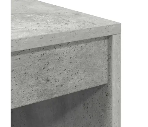 Galds Ar Uzglabāšanu Betona Pelēks Inženieru Koks Vidaxl
