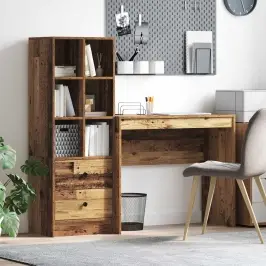 Laud Sahtliga 2 Pcs Vana Puit