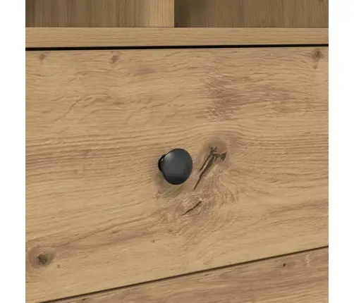 Galds Ar Uzglabāšanu Artisan Ozols Inženierijas Koks Vidaxl