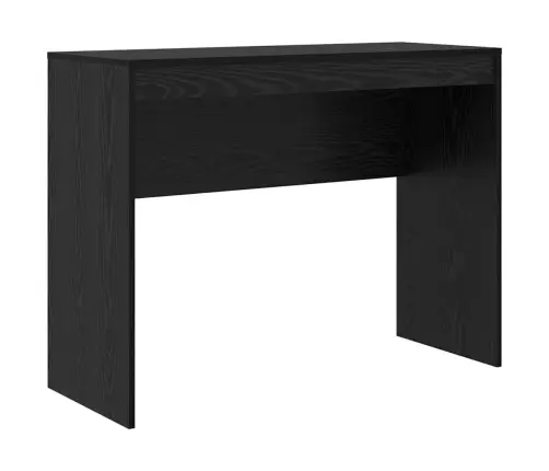 Vidaxl Galds Ar Uzglabāšanu Melnā Ozolā